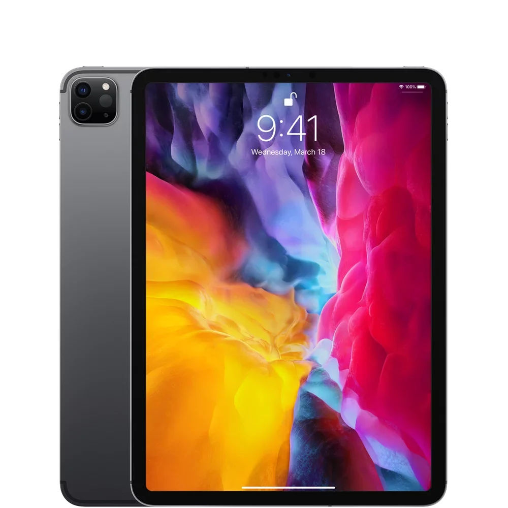 (Refurbished) 128GB Restored Pro Apple 2nd (11") Space (Latest iPad Model) Gen MY232LL/A Gray Wi-Fi
