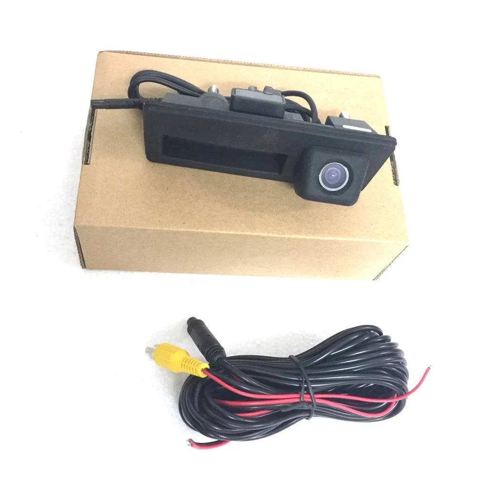 Q5 Rear A5 Camera Trunk View S5 Handle Q3 Pat VW Pat A4 Golf Camera Touran Audi Tiguan Jetta for HD for Car