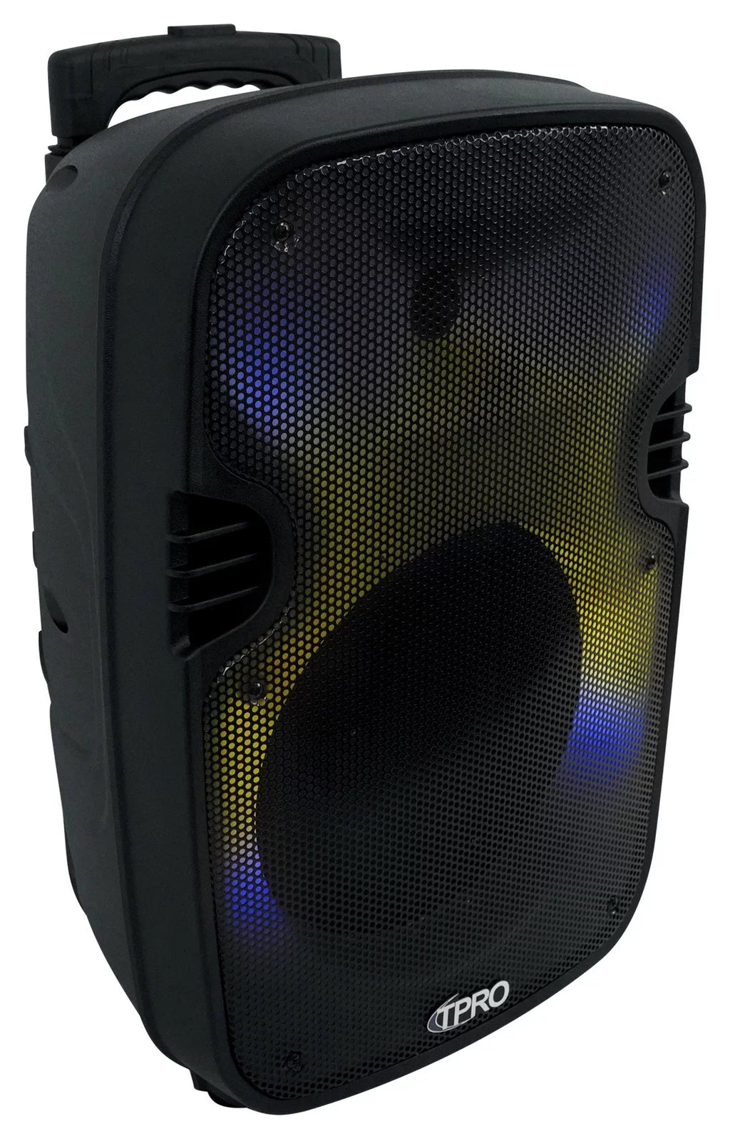PLIT12 Pro Speakers+Wireless 12" Link+Stands Technical LED (2) Bluetooth Party