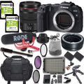 Video Kit RF + Adapter Mic, Memory, Mirrorless Light with Accessory Rode Go LED 64GB + Mount EOS Bundle Camera Lens RP & Video More with Canon 24-105mm Digital