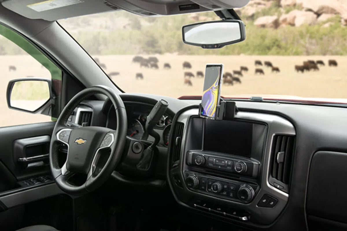 Compatible (Mounting Base 1500 Only) Scosche PC855014 ProClip Mount with 2014-2018 Silverado Dash Chevy Series Center