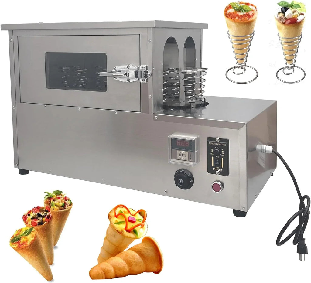 Cone Oven Margherita Stainless Pie Rotational Toaster Commercial Pizza for Steel with Pizza 12pcs Bases Pizza EQCOTWEA