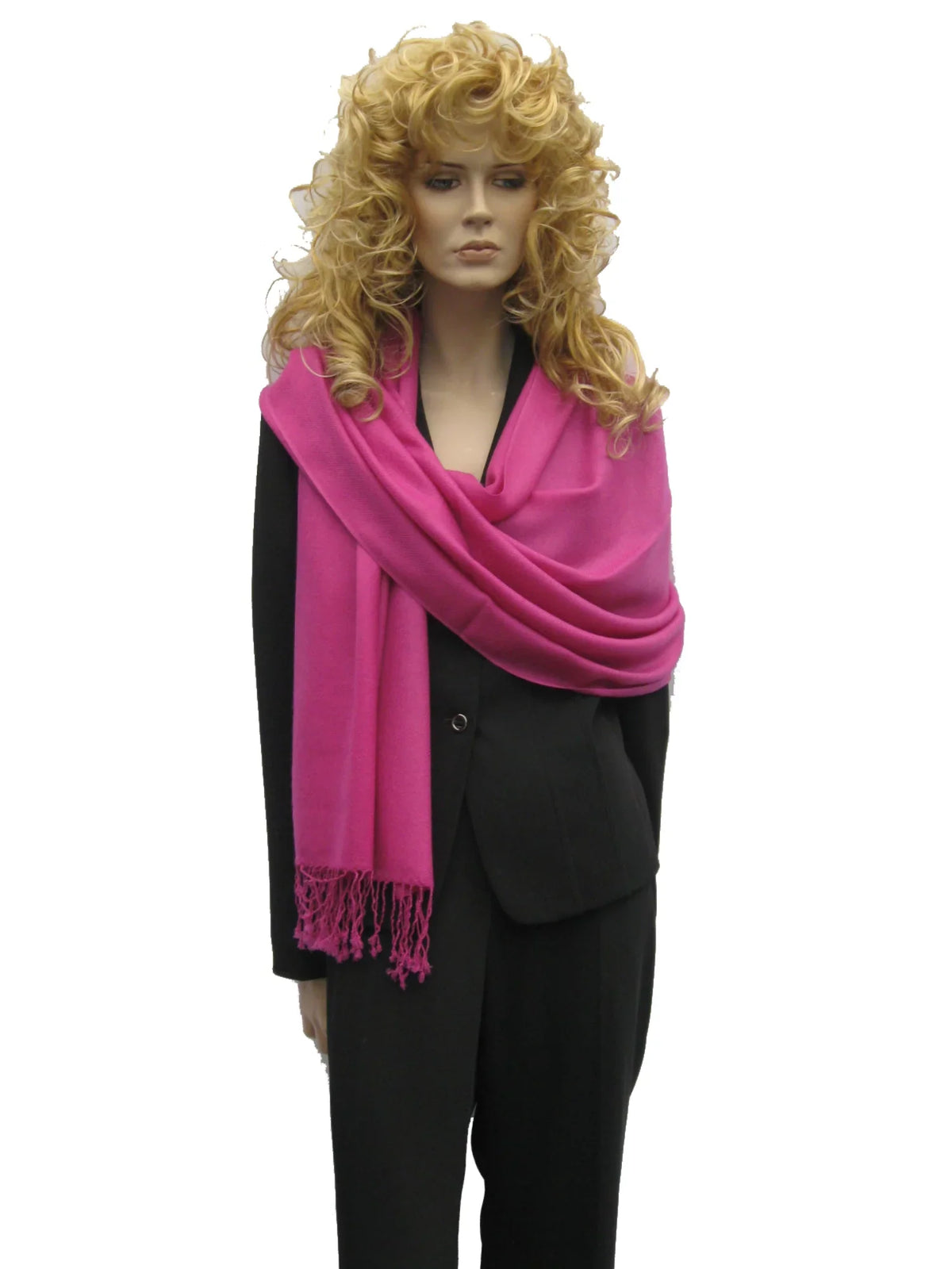 Shawl) Shawl/Shawls/Scarf/Scarves/Wrap/Stole/Muffler/Cape/Ruana/Blanket/Throw/Pashmina Shawl/Cashmere Regular (Raspberry Scarf/Wool/Silk
