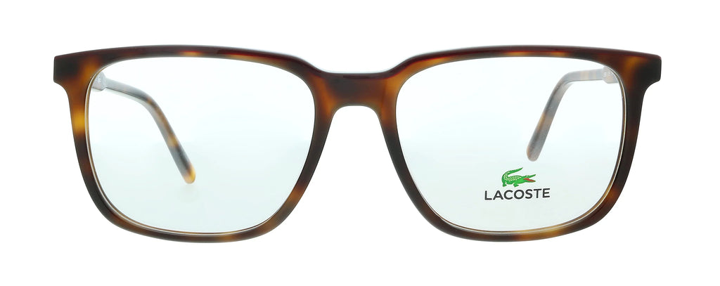 for Lacoste Rectangle Modified mens Eyeglasses L2861 Havana/Burgundy 219