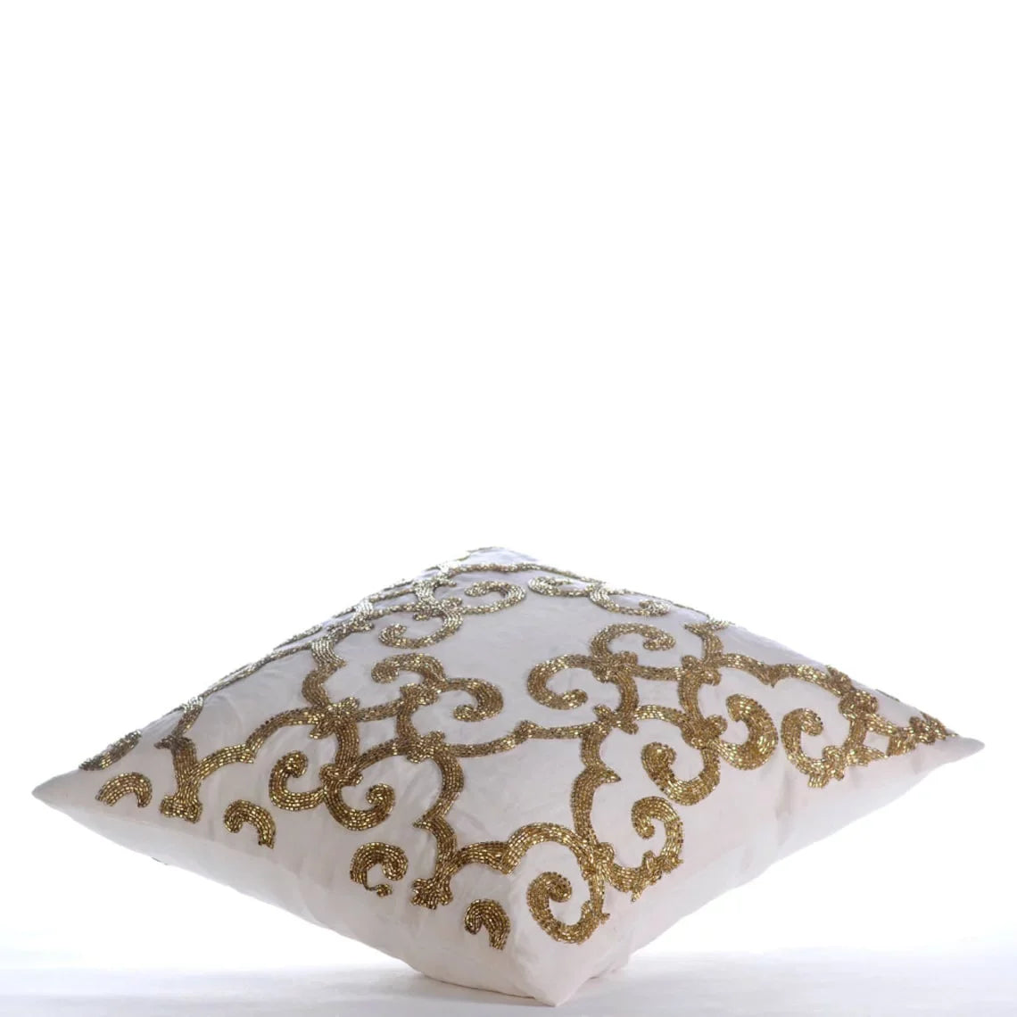 Pillow - Modern Gold For cm), Chair, Damask, Easter Pack Gold Encrusted Cushion of Euro Shams, European The (65x65 2, inch Euro Size Pillow 26x26 ShamCovers Linen HomeCentric Shams Cover
