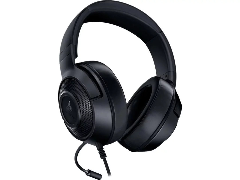 Headset: PS4, Microphone Gaming Lightweight Bendable Frame Sound Razer X Kraken Lite Classic 7.1 Black Surround Nintendo - PC, Capable Xbox, for Switch Cardioid Ultralight