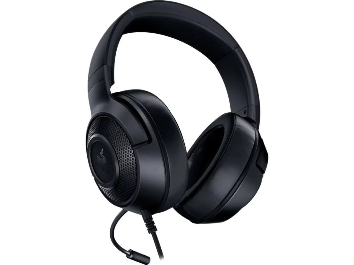 Headset: PS4, Microphone Gaming Lightweight Bendable Frame Sound Razer X Kraken Lite Classic 7.1 Black Surround Nintendo - PC, Capable Xbox, for Switch Cardioid Ultralight