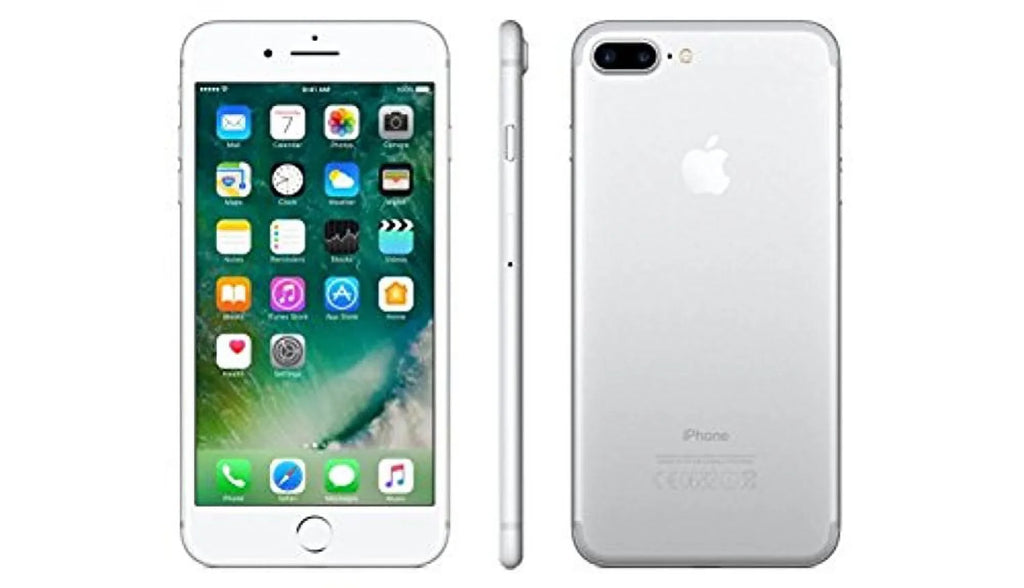 Silver iPhone (Refurbished) Restored 7 Plus Unlocked 32GB