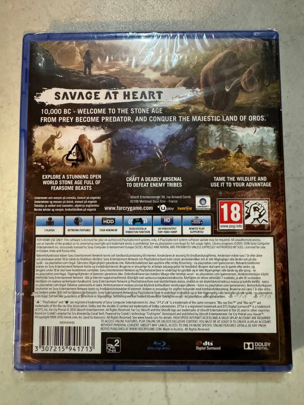 New Brand Cry Factory Primal Far Sealed PS4