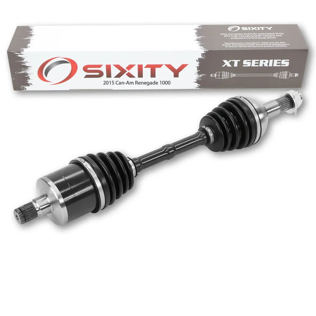 4X4 compatible Can-Am EFI-STD - XXC Left with Renegade Sixity Rear 2015 Axle XT 1000