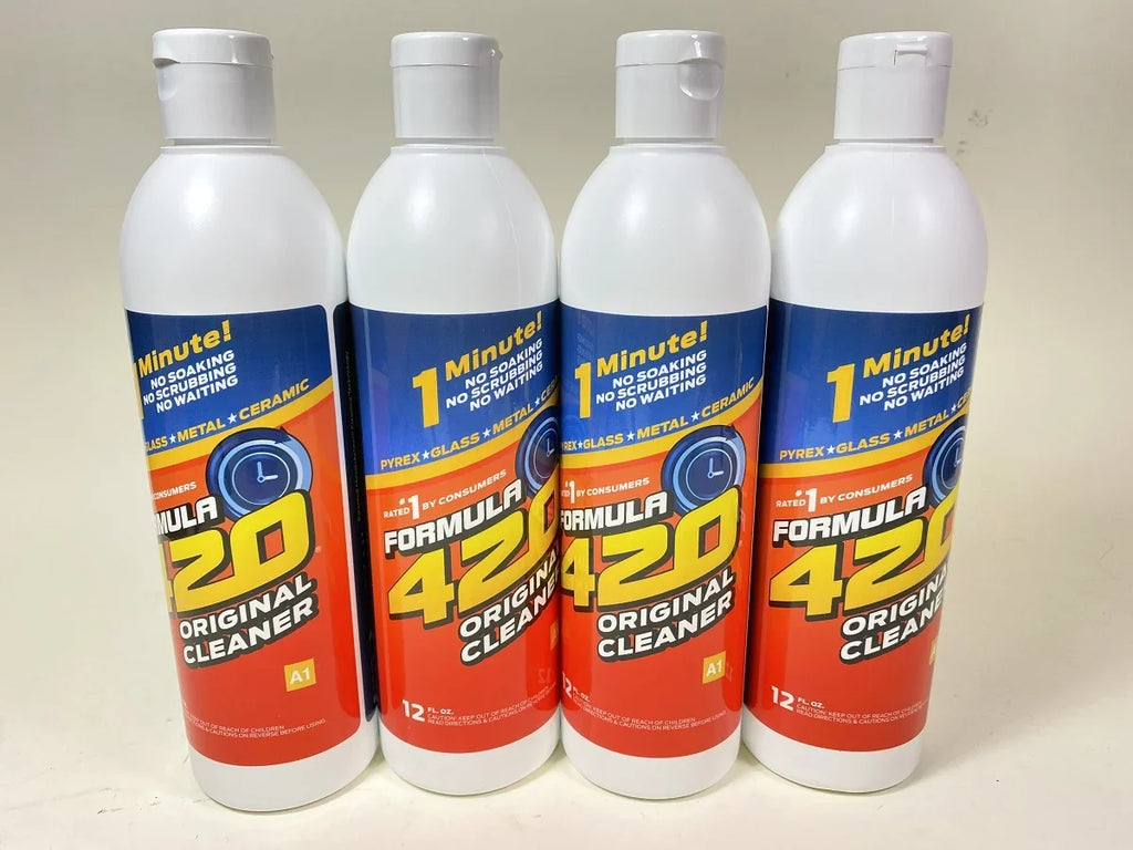 4 420 Oz Pack 1CT Cleaner Formula 12 Glass