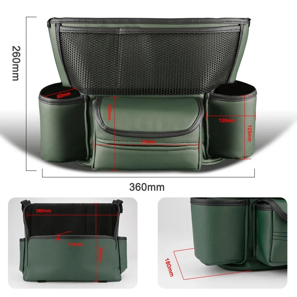 Barrier Center Dazzduo Console Leather Console bag,Seat Seat Console Center Leather Center Car Seat Car Car Storage Leather