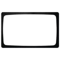 for Cold - L x Food Foods, Melamine Black HUBERT® Size 12 21" Full W Display Tile 3/4"