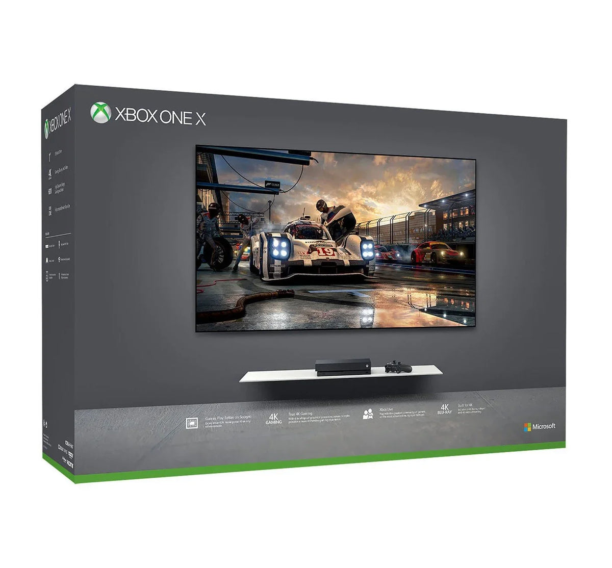 Pre-Owned Bundle Console Gaming BOLT + X New) 2 G9 Black One Like With 1TB Controller Xbox Microsoft With (Refurbished: AXTION Earbuds Microphone