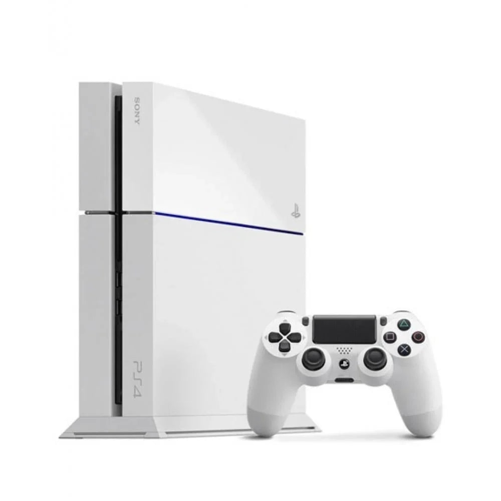 500GB Mat Used Bundle BOLT Sony 4 PlayStation AXTION Gaming with Console Gaming White