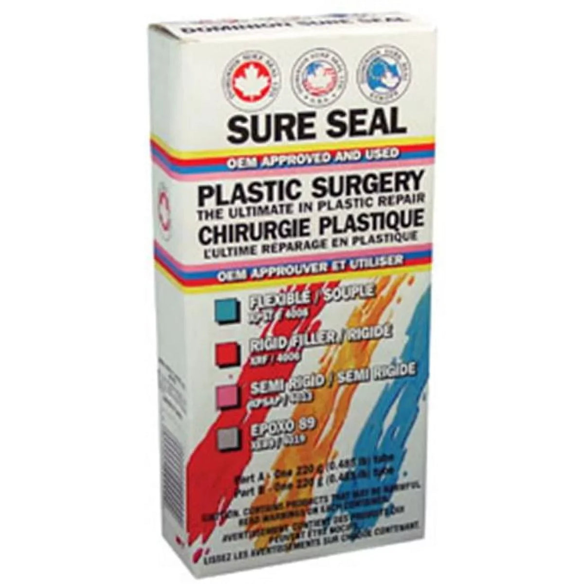 Rigid Epoxy Plastic Sure oz) Seal Dominion Filler Adhesive (15.5 4006 Repair