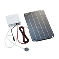 Solar Air Pump for SunniMix Pond Pump,Aquarium Air Pond Oxygenator Silent Hydroponics Powered Friendly,6V Aerator Solar Eco Pump Solar