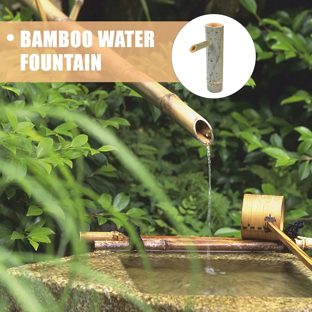 Home Office for Zen Fountain Bamboo or Waterfall Qumonin