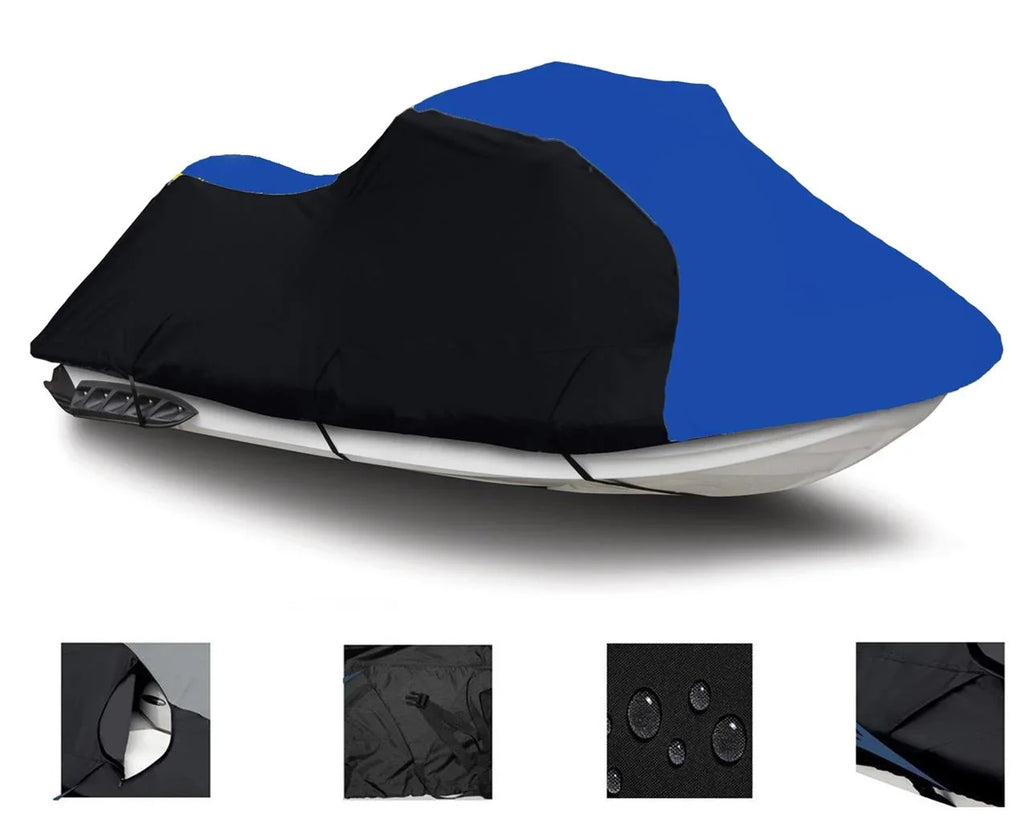 2001, Ski Trailerable BLUE HEAVY-DUTY 1200 BLACK Cover 1999 Jet Polaris Pro Pro Seater Compatible for 1-2 2000 Cover 2000 / 785