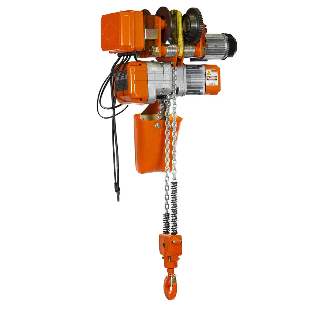 Trolley Electric 20 Ton 220V G80 Prowinch Hoist ft. M3/H2 Chain Chain 1 Power