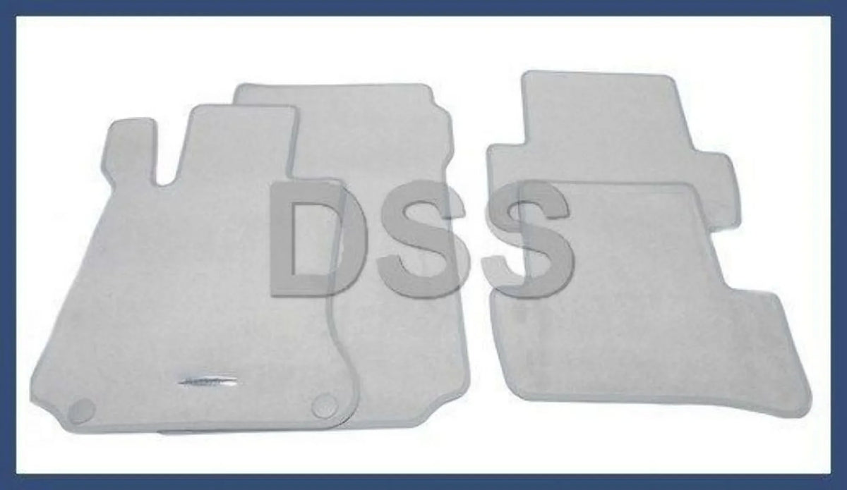 Beige OEM C300 Set Mat Carpeted New C250 Set Mercedes Cloth C350 Floor Genuine