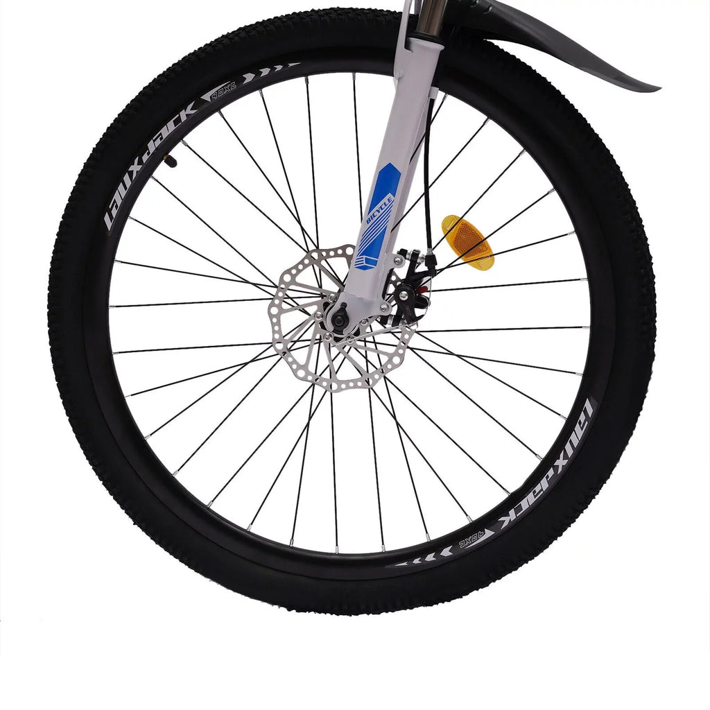 26" School Bike Bicycle Bikes Disc Brake Men Folding Dual SHZICMY Speed 21 Mountain MTB