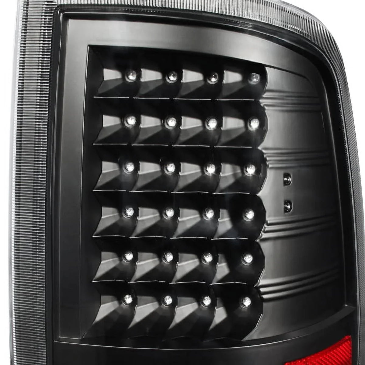 Lamp 2500 2009-18 1500 3Rd Black Taillights | Pair + Dodge Ram LED Pickup For Ram 2010-18 3500 Brake LED AKKON -
