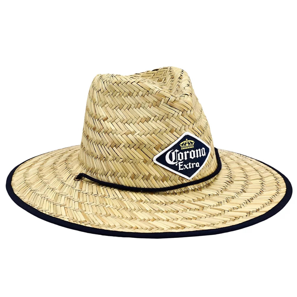 Corona Under and brim Hat Woven Patch Sun Printed with