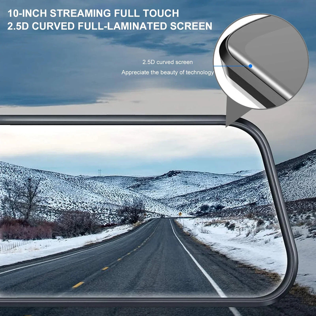 Dash Dash Cars, WDR, Parking Angle, Cam Vision, 32GB Full 1080P Card, Screen Mode Rear, IPS for Night Front Camera 10Inch HD 170°Wide 24H Free