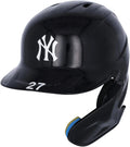 30, During Game-Used Helmet and Navy Certified Stanton on Games - Batting October Authentic Fanatics #27 Giancarlo Worn 2022 11 York September Yankees Played New 22,