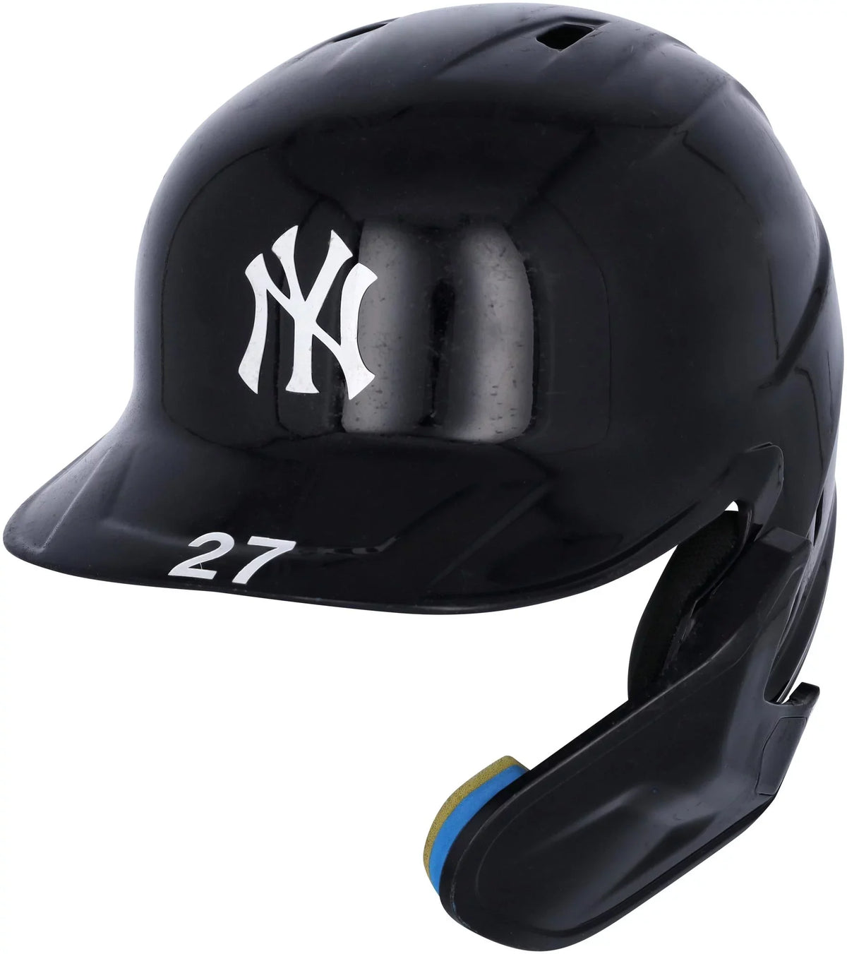 30, During Game-Used Helmet and Navy Certified Stanton on Games - Batting October Authentic Fanatics #27 Giancarlo Worn 2022 11 York September Yankees Played New 22,