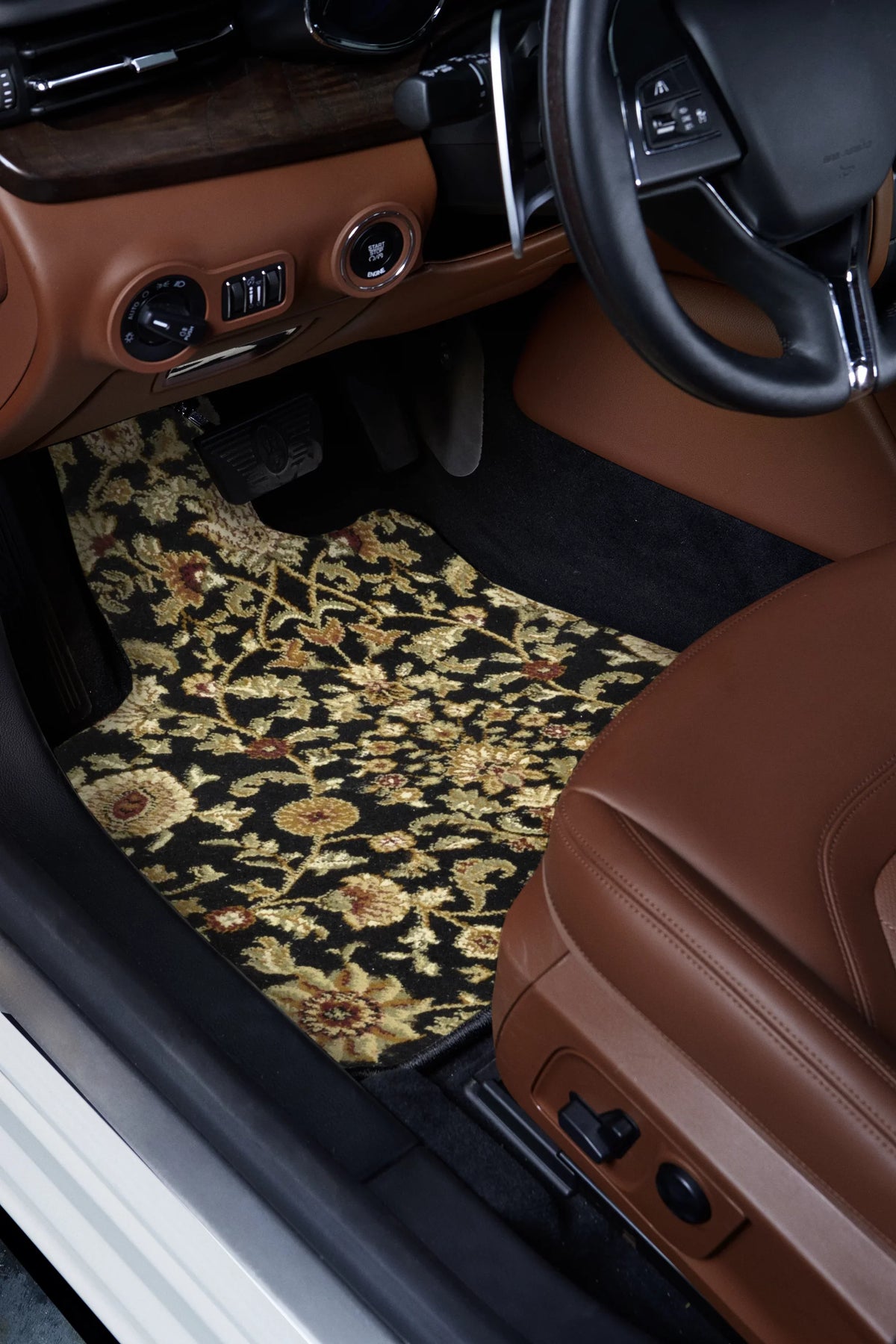 Large Black Car 2013, 2012, - Mat GGBAILEY 2019 / Fit Oriental Mats, 2011, Cargo for Ford 2014, Carpet 2018, 2015, Explorer Down 2016, Custom Rear Car Seat Trunk 2017, with