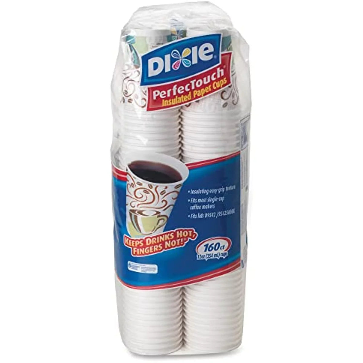 Cup Pro Coffee Per By Gp Paper Case, Haze Hot (Georgia-Pacific), Cups Dixie 5342Cdsbp, Coffee Design Coffee Insulated 160 Perfectouch Haze, Oz. 12