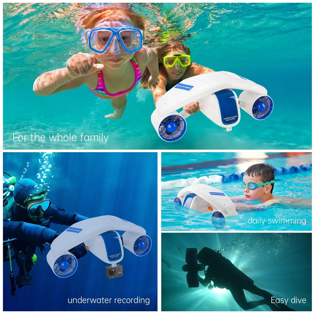 Enhance Booster Adventures Aibecy Andoer Diving with 2 Water - Your Propeller Sea Electric Underwater Levels Speed