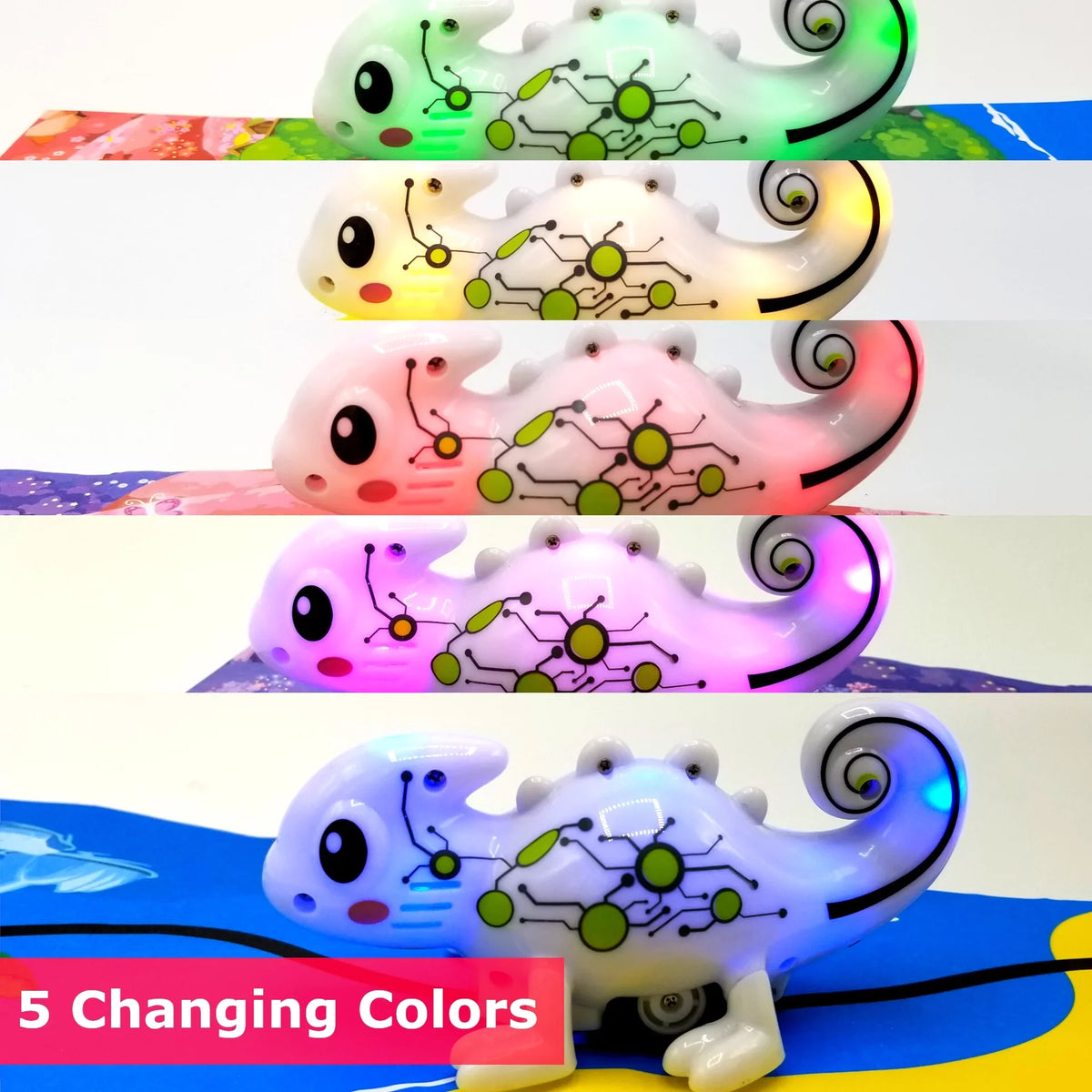the Kool - MukikiM line follows colors. Mini you that draw changes Kreepers Chameleon and Inductive