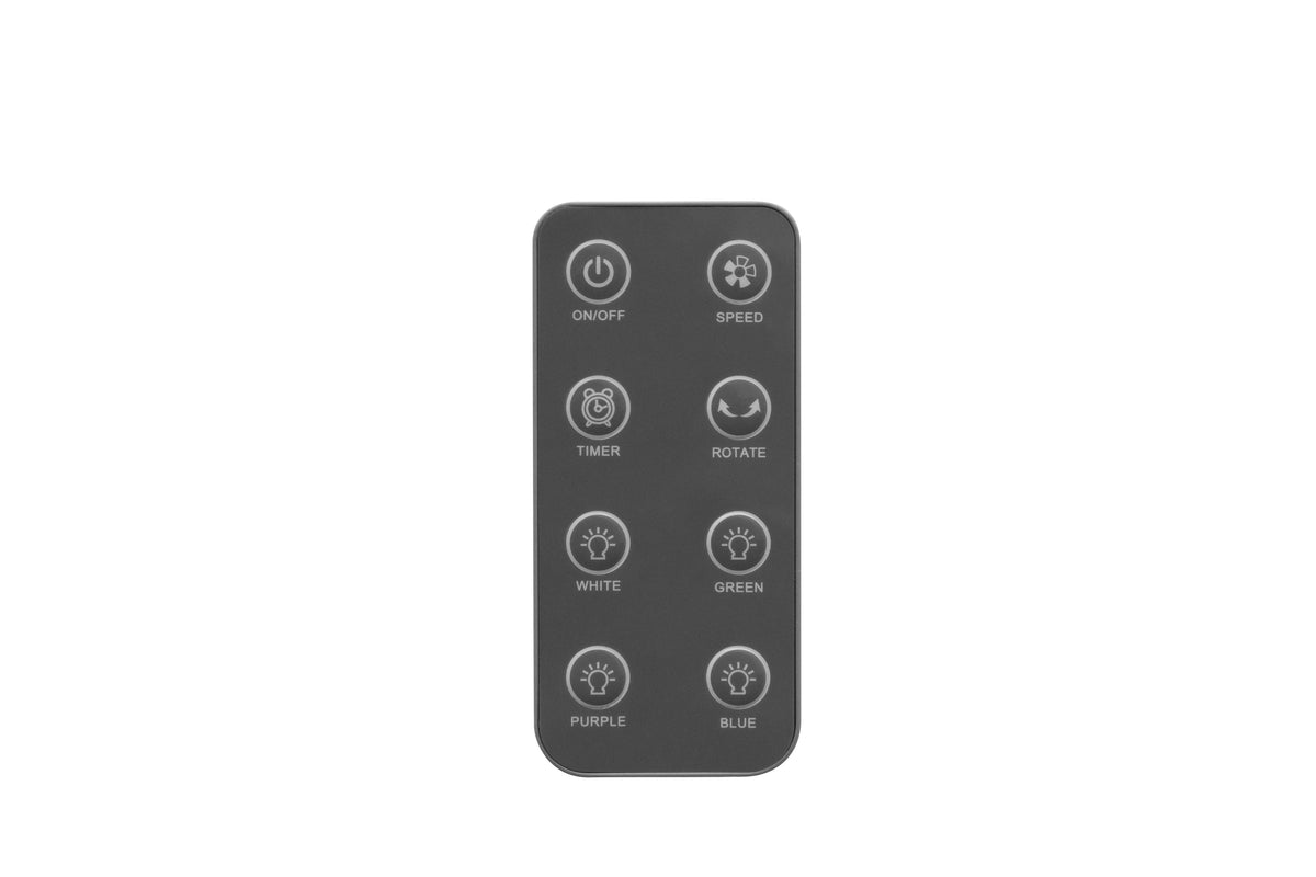 Airvana with Bladeless AV1700FAN- Gray and Filter Remote Fan Vortex