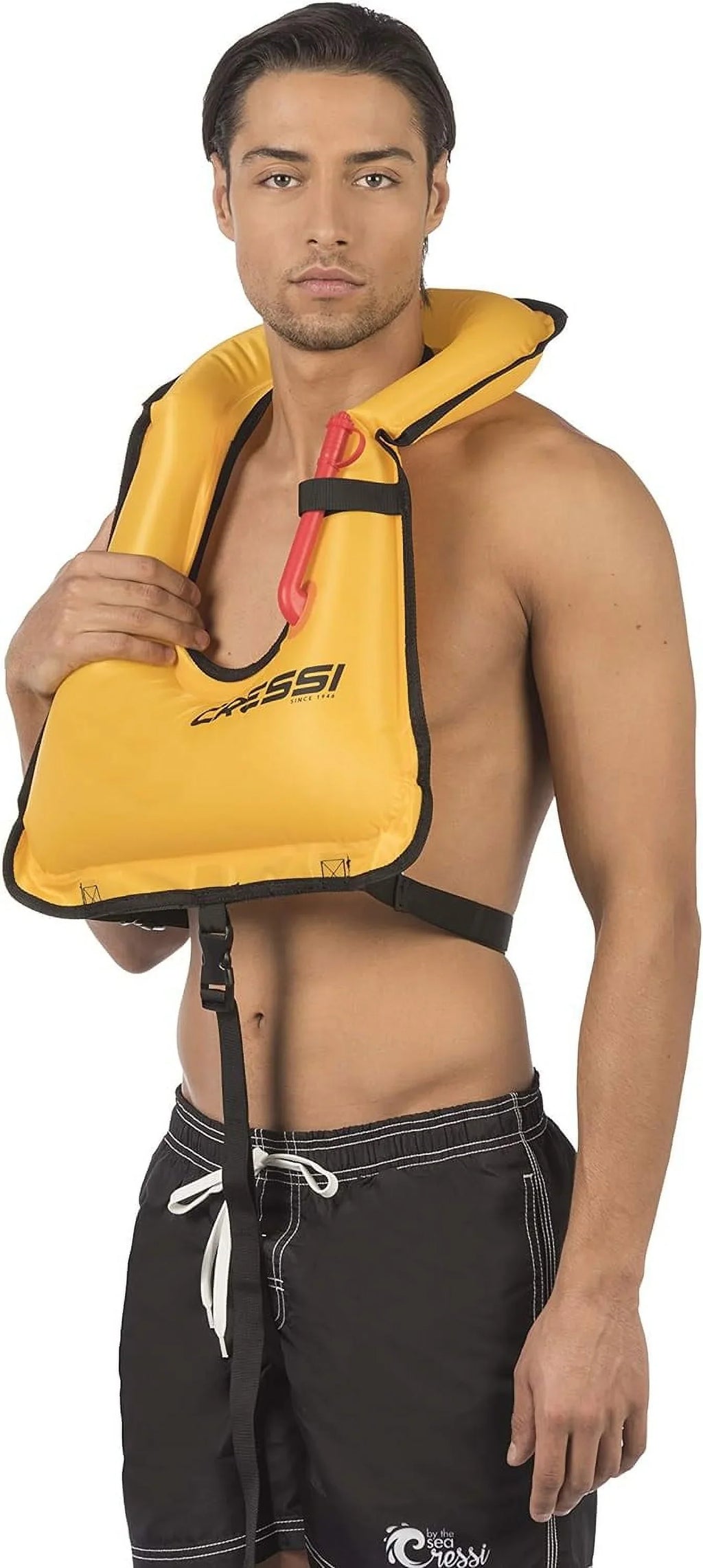 Orange, Snorkel Vest, XL