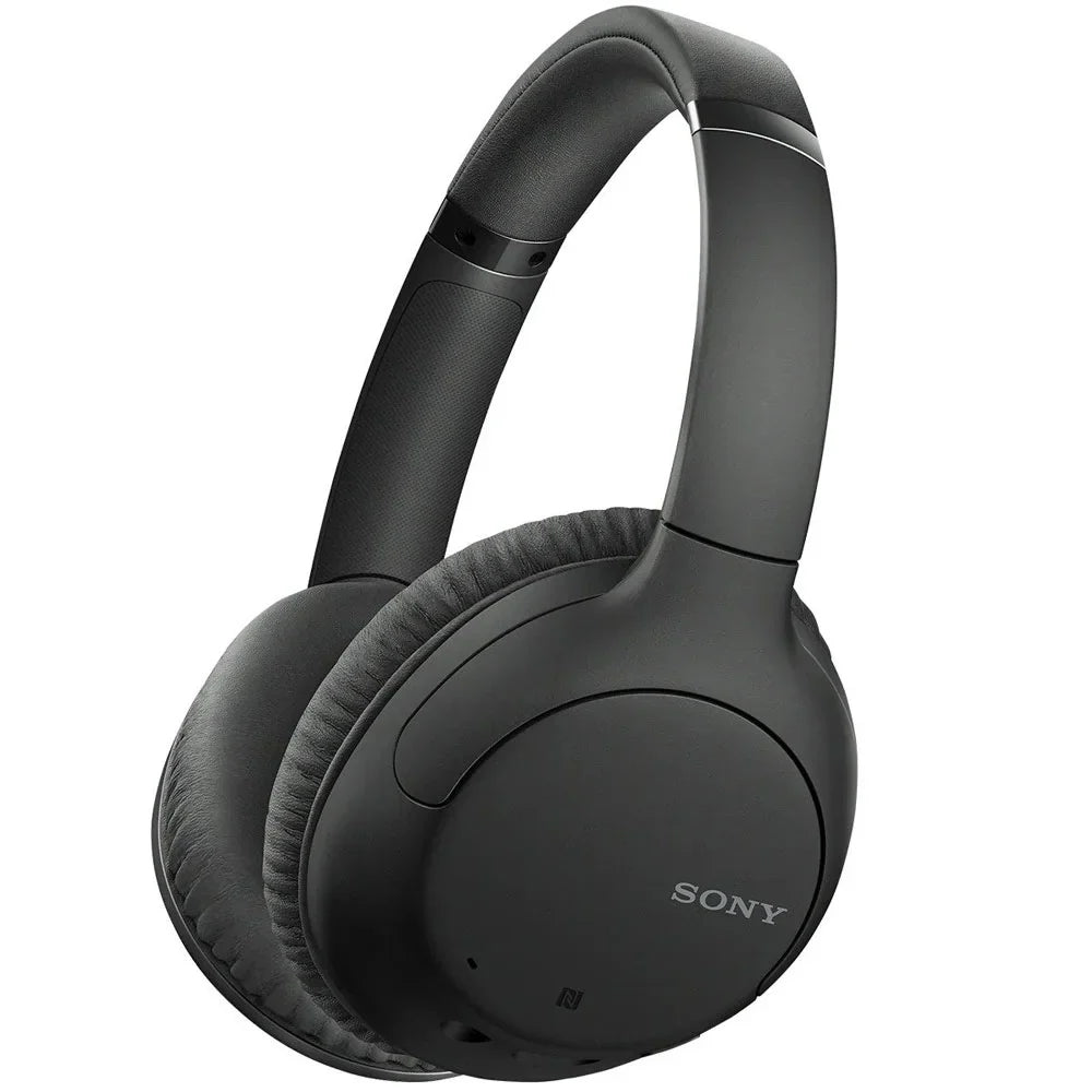 Noise-Canceling (Black) Headphones Case Deco and for Bundle WHCH710N Headphones Wireless Sony WH-CH710N Model Gear the with Headphone Stand