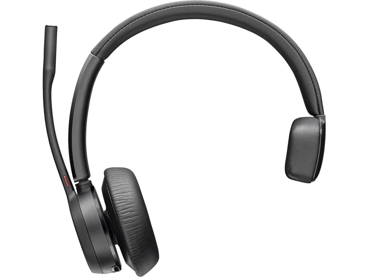 '- Over-the-head Mono - 20 4.92 - Bluetooth Certified Charge Wired/Wireless kHz Voyager ft Cable - Headset - - Ear-cup With 164 - - Teams Hz Poly 4310-M - ft Stand 20 Stereo, - Microsoft ... Binaural -