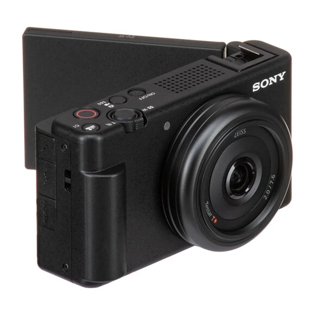 SanDisk Bundle Accessory with + Card (Black) ZV-1F Sony Camera 64GB Memory Vlogging ZeeTech