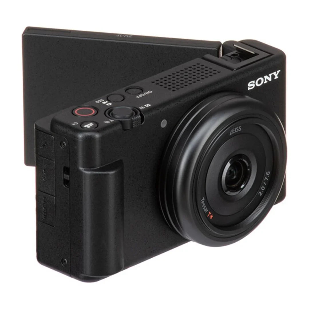 SanDisk Bundle Accessory with + Card (Black) ZV-1F Sony Camera 64GB Memory Vlogging ZeeTech