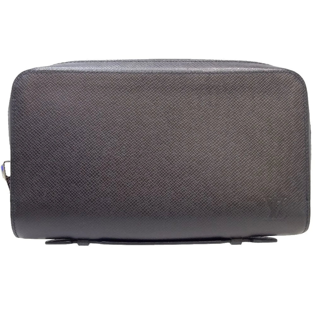 Louis Long Vuitton LOUIS Taiga Wallet 083562 Zippy XL Pre-Owned M42097 (Good) VUITTON Ardoise