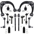 for 2003-2009 2 Joints, Kit Rods, Ball Control Axle Cruiser, 4 FJ Detroit Tie 2 2007-2009 Toyota w/Ball Upper Sway - Suspension Arms 14pc Replacement 4Runner, Boots, Bars, 2 Joints, 4 Lower