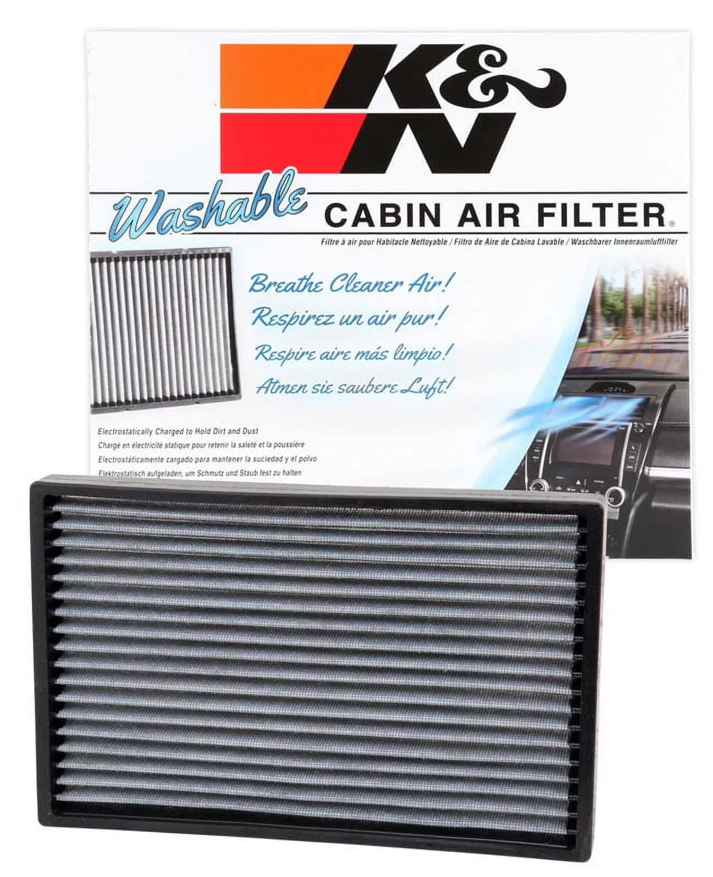 Air Cabin Washable your Cleans IMPALA, Buick Air Freshens CHEVROLET Reusable for K&N 2000-2013 2004-2008 Chevrolet, Fits and GRAND Filter & PONTIAC VF3000 select: Incoming PRIX
