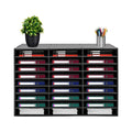 Literature 27 Slots Holder Design Sorter Organizer File Paper Storage Mail Open