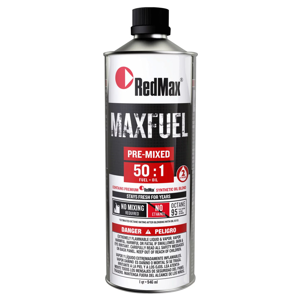 Pre-Mixed RedMax Oil Fuel 18 Octane 2-Cycle 581158801 94 Quart 50:1 Engine Pack