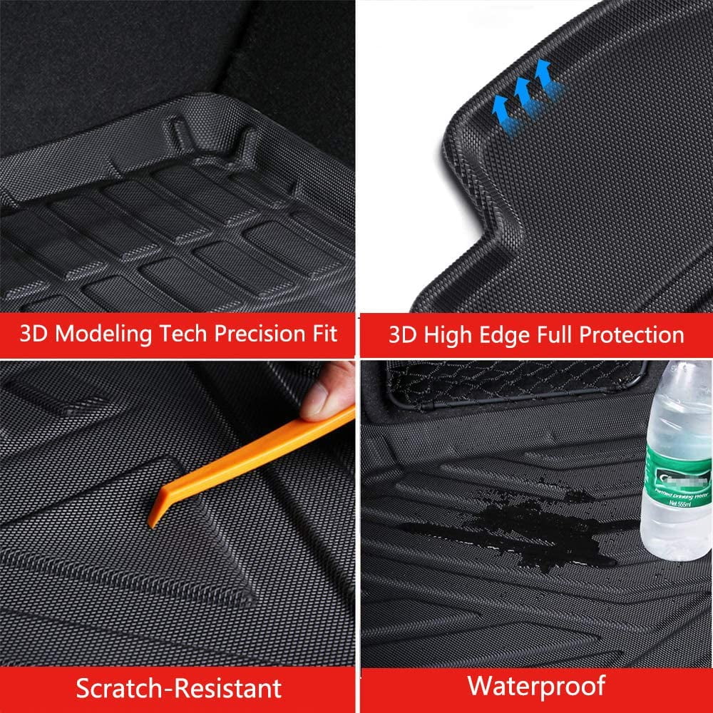 Hybrid Mats Liner CRV Cargo For 2017-2022 Cargo No All TPO Protection Honda Weather