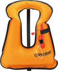 Orange, Snorkel Vest, XL
