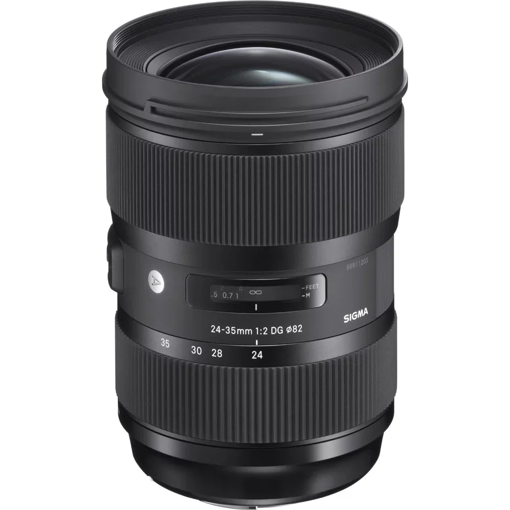 Power Bundle, Lens Camera Batteries Filter with UV 50.6MP LP-E6 Lens, Canon 24-35mm & Protective 5DS Includes, Only) Digital Sigma SLR Standard-Zoom Multicoated 2x (Body EOS