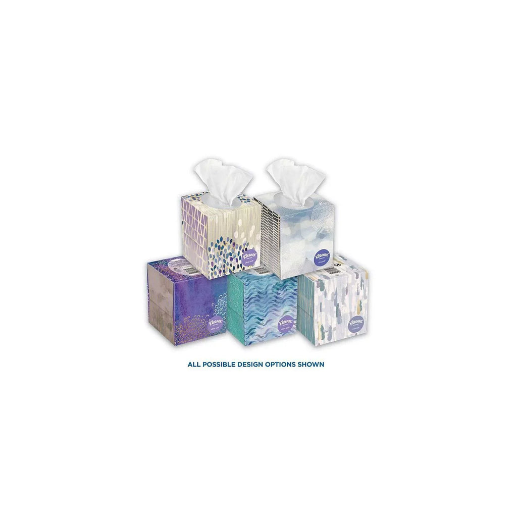 Kleenex tissues) Boxes Cube Pack, - Soft Facial (12 65 Tissues Ultra